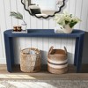 KIGFTSOD 60'' Thick Top Entryway Table with Curved Legs, Inward/Outward Facing Installation for Sofas & Entryway - 2 of 4