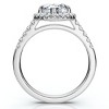 Pompeii3 Certified 2.40Ct Marquise Halo Diamond Engagement Ring 14k Gold or Pt Lab Created - 2 of 4