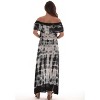Riviera Sun Tie Dye Off Shoulder Maxi Sundress - 3 of 3