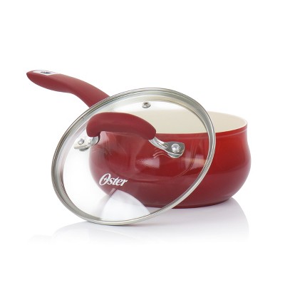 Teal 8-Piece Nonstick Aluminum Cookware Set with Ceramic Interior