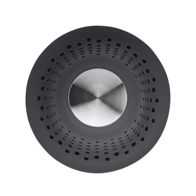 Gray Stainless Steel Dome Shower and Bath Tub Drain Protector