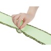 Elerevyo Women's Skinny Long Hair Ribbon Contrast Color Dots Silk Neck Scarf 38.6"x3.5" 1Pc - 3 of 4