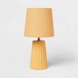 Tapered Ribbed Kids' Table Lamp - Pillowfort™