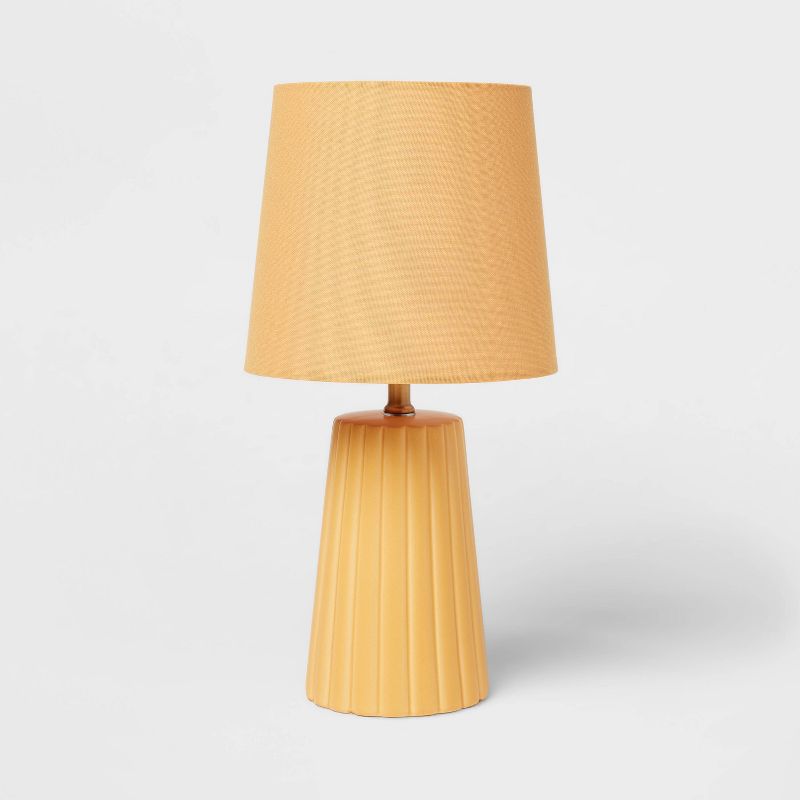 Tapered Ribbed Kids' Table Lamp - Pillowfort™, 1 of 10