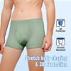 CARER Incontinence Boxer for Men Bladder Leak Protection Washable Reusable - 8oz Heavy Absorbency 3pk - 3 of 4