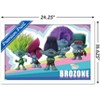 Trends International Trolls: Band Together - Brozone Framed Wall Poster Prints - 3 of 4