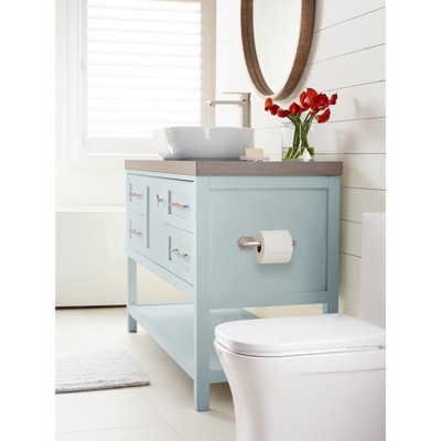 St. Vincent Brushed Nickel Single Post Toilet Paper Holder