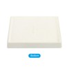 Unique Bargains Indoor Ceramic Square Plant Pot Saucers Tray 2 Pcs - 4 of 4