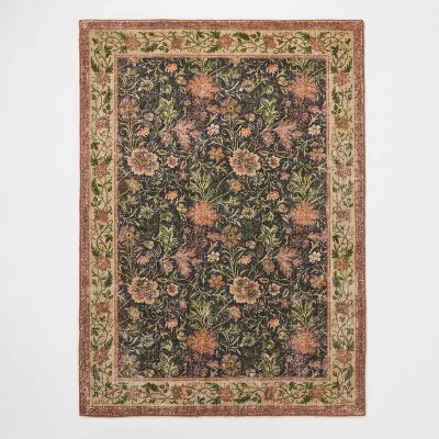 5'x7' Tufted Persian Floral Area Rug - Threshold™ designed with Studio McGee