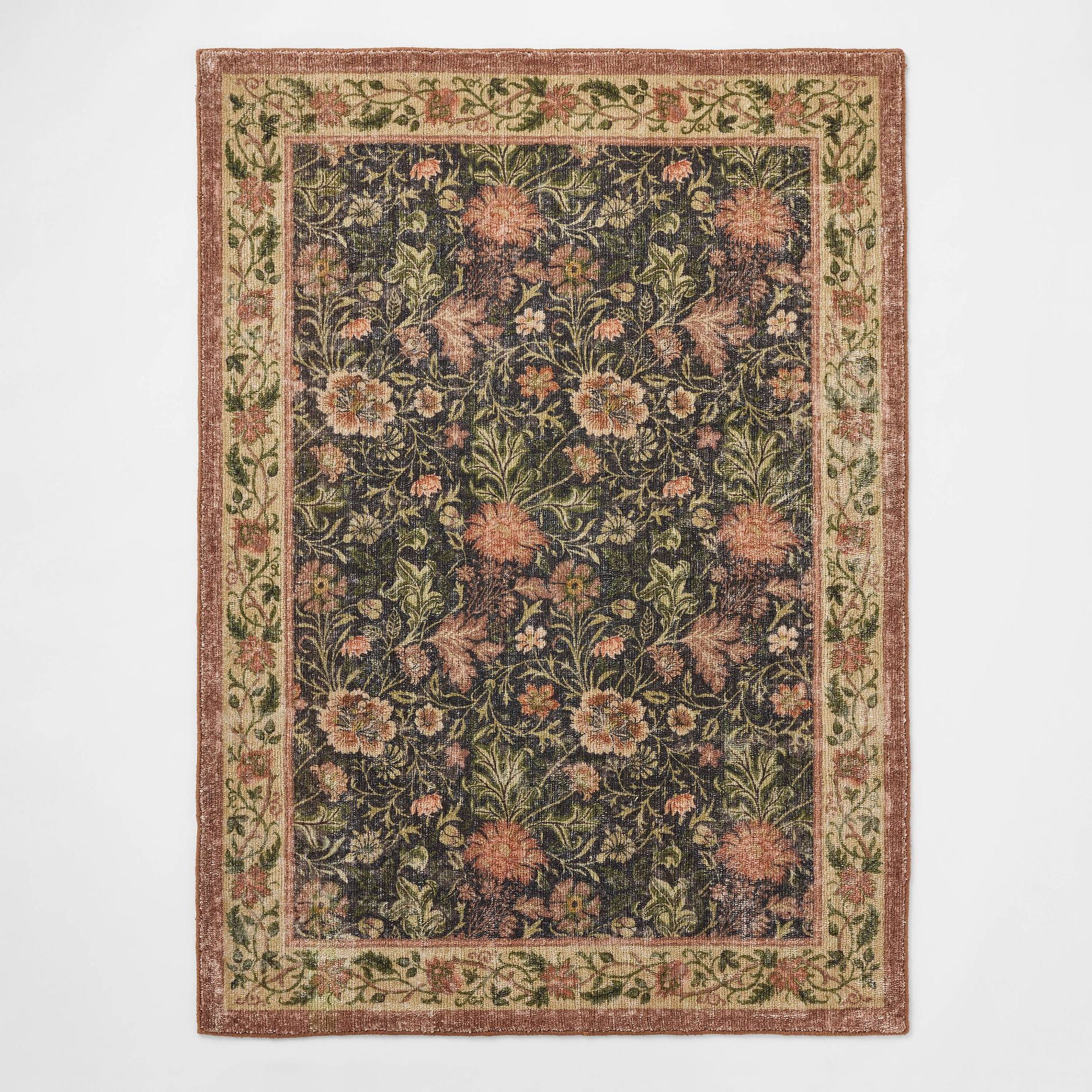 Tufted Persian Floral Area Rug - Threshold™ designed with Studio McGee