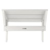Italica Modern Folding Ottoman - White - highwood - 3 of 4