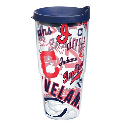 MLB Cleveland Indians Classic Tumbler with Lid - 24oz