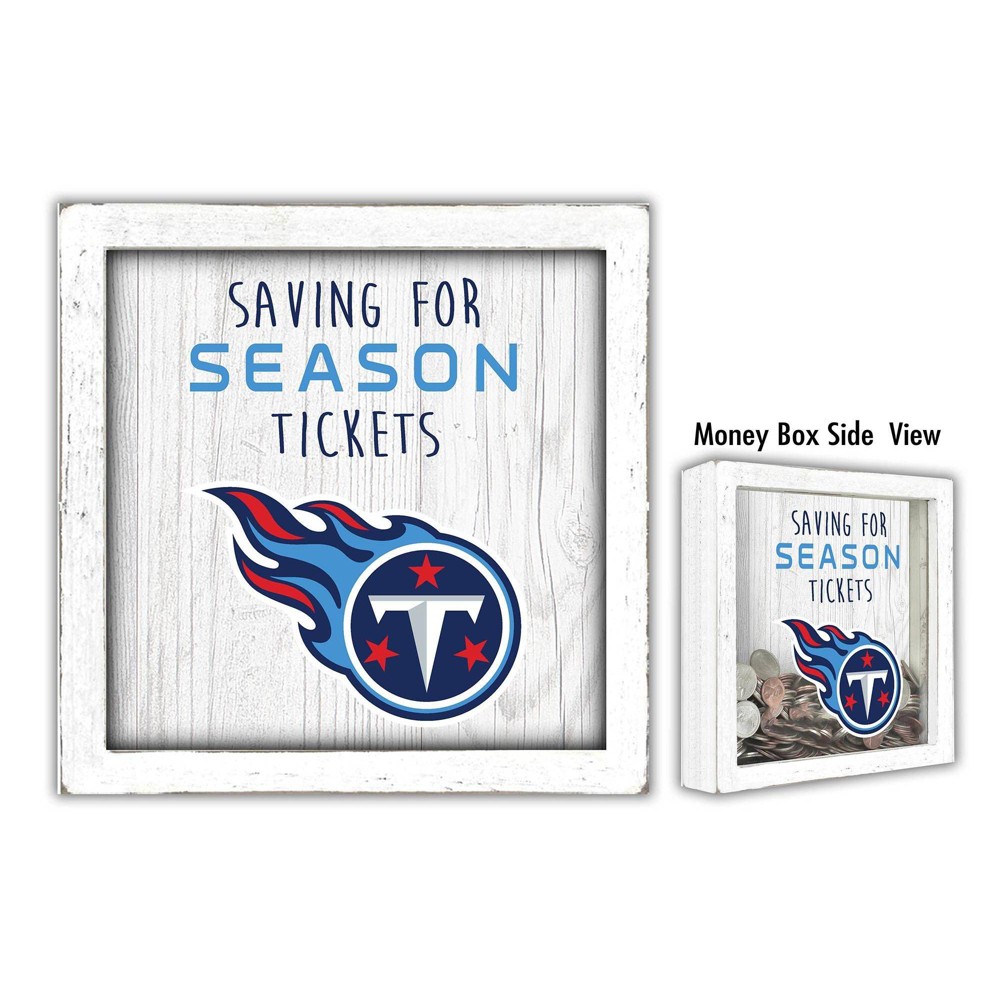Photos - Coffee Table NFL Tennessee Titans Saving for Tickets Money Box