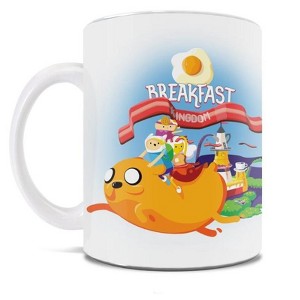Adventure Time (Breakfast Kingdom) 11 oz White Ceramic Mug WMUG1761