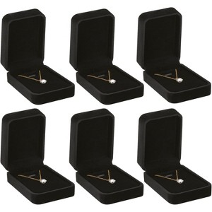 6 Pieces Jewelry Gift Boxes for Christmas Wedding Engagement Birthday Anniversary - 1 of 4