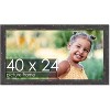 PosterPalooza | Shabby Chic Black Picture Frame - UV Acrylic, Backing Board, Hanging Hardware Included - 2 of 4