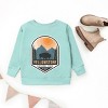 The Juniper Shop Yellowstone National Park Badge Youth Sweatshirt - 3 of 4