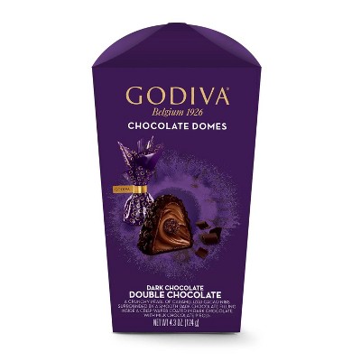  Godiva Double Chocolate Domes - 4.3oz 