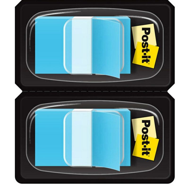 Post-it® Flags - Blue, 50/Dispenser, 2 Dispenser/Pack, 3 Packs, 3 of 4