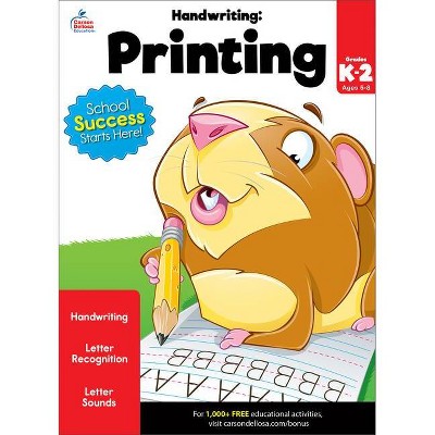 Handwriting: Printing Workbook - (Paperback)