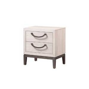 NicBex Nightstand with 2 Drawers,1pc Side Table with  Multi-colored and Finish and Pulls,Bedside Table for Bedroom,Living Room - 1 of 4