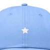 Dalix Lil Star Embroidered Cotton Cap Outdoor Dad Hat Womens - 2 of 4