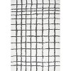 Arenal Geometric Grid Shag Area Rug  - JONATHAN Y - 2 of 4