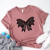 Simply Sage Market Lace Bow  Short Sleeve Tee - 3 of 4