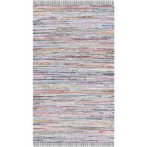 Rag Rug RAR301 Hand Woven Indoor Rug - Safavieh - 1 of 4