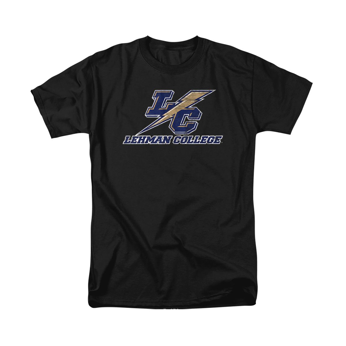 Men's Lehman College Official Lightning Logo T-Shirt - thumbnail 7