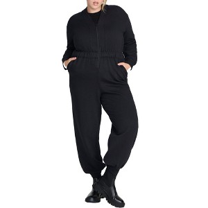ELOQUII Elements Knit Jumpsuit - 1 of 2
