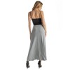 Petite Fit Elastic Waist A-Line Maxi Skirt  - 24seven Comfort Apparel™ - 3 of 4