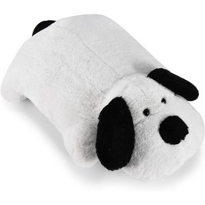 Snug A Babies 5'' Weighted Stuffed Dog, White - 1 of 4