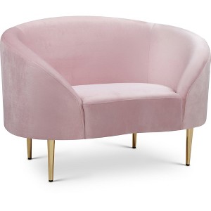 Meridian Furniture,Ritz Velvet Chair - 1 of 4