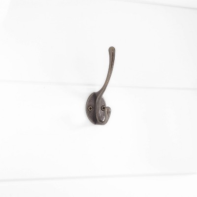 Bartlett White Farmhouse Hall Tree with Bench and Shoe Storage