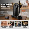 VEVOR Arbor Press, 3 Ton Manual Arbor Press, 12.2" Maximum Height, Cast Iron Heavy-duty Manual Desktop Arbor Press, Precision Hand Press ,Black - 3 of 4