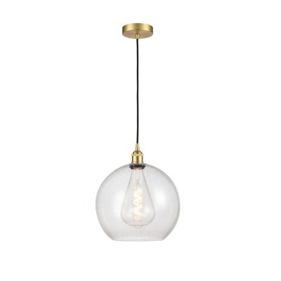 Athens - 1 Light Mini Pendant In Industrial Style-14.38 Inches Tall and 11.75 Inches Wide