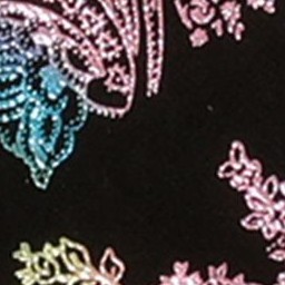 metallic black light