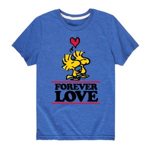 Boys' - Peanuts - Forever Love Short Sleeve Graphic T-Shirt - 1 of 4