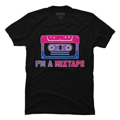 Adult Design By Humans Funny Mixtape Vintage Retro Cassette Pride By OlaFami T-Shirt