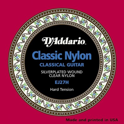 D'Addario EJ27H Classical Guitar Strings Hard Tension