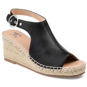 Journee Collection Womens Crew Wedge Heel Espadrille Sandals - 1 of 4
