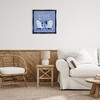 Stupell Industries Girl & Dog Drink Alone Black Framed Floater Canvas Wall Art - 2 of 4