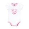 Hudson Baby Infant Girl Cotton Layette Set, Cutie Bear - 4 of 4