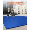 VEVOR Dryland Tiles for Hockey Floor Mat, 12 x 12 in 8 Pcs Interlocking Versatile Training Surface, Dance Floor Tiles, Hockey Training Equipment - 3 of 4