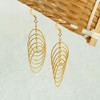 RMZ GOLD NYC 14K Gold Chandelier Hanging Earrings - 2 of 4