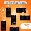 Strictly Briks Classic Bricks Starter Kit, Black, 192 Pieces, 1x2 Inches, 100% Compatible with All Major Brick Brands - 3 of 4