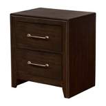 Caribou 2 Drawer Nightstand Walnut - HOMES: Inside + Out
