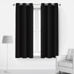 Deconovo Grommet Blackout Curtains, 2 Panels, OEKO-TEX Certified - 1 of 4