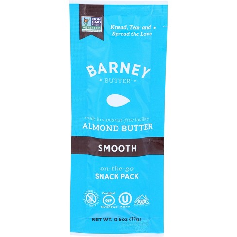 Barney Butter Almond Butter Smooth Snack Pack - Pack of 12 - 0.6 oz - image 1 of 1